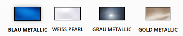 Fiberglasseinsatz Farbauswahl